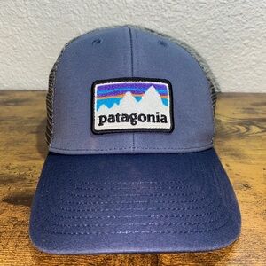 Patagonia Blue Trucker Hat